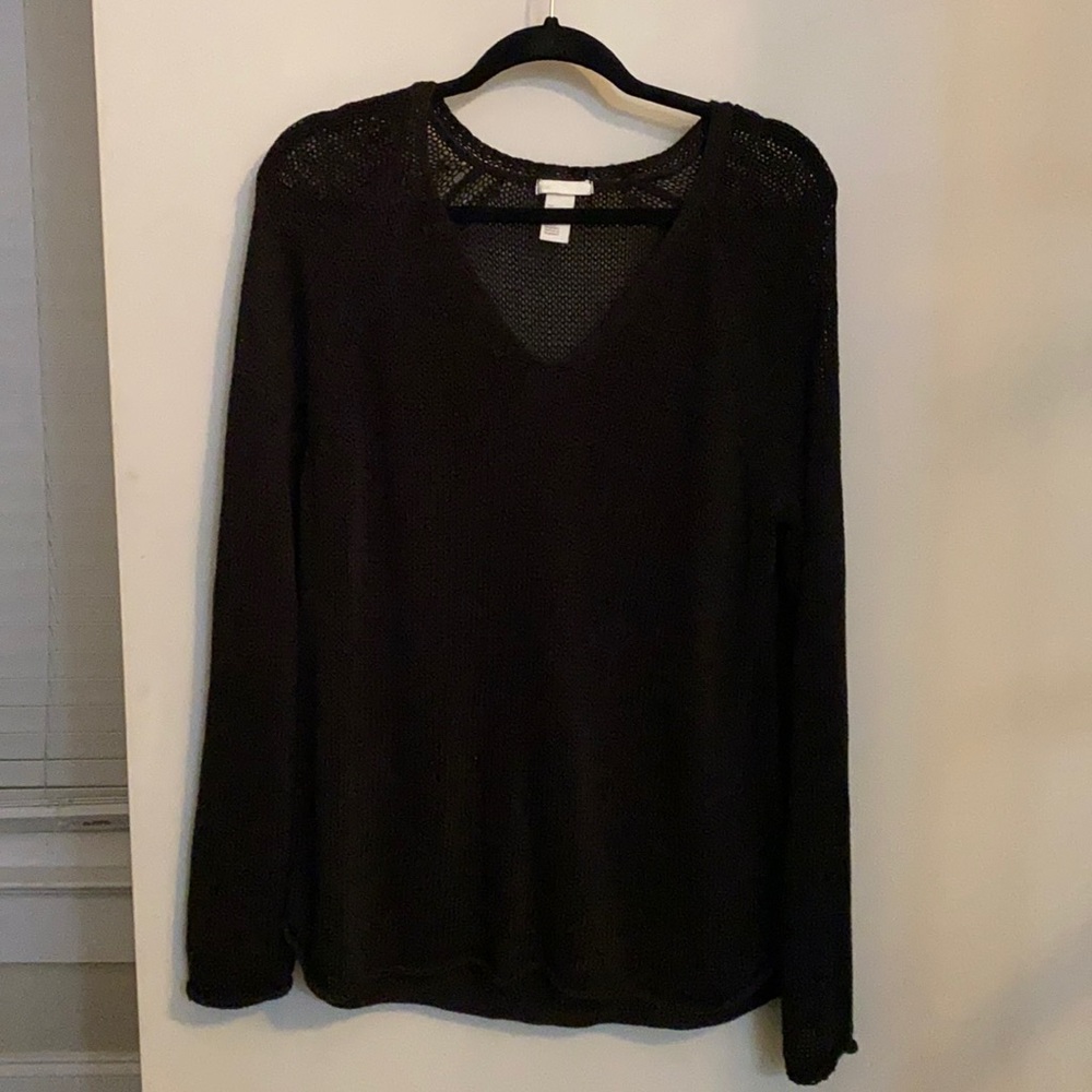 H&M black oversized sweater